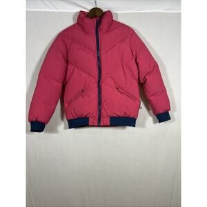 CB Sports Primaloft Puffer Jacket Women’s Large Pink Full Zip Insulated Coat